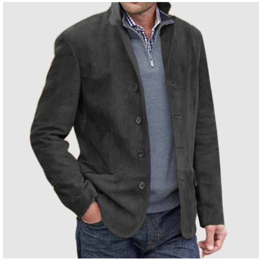 Anatole – Veste en tricot avec revers pour hommes, élégante et pratique