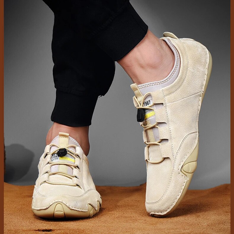 Enzo - Mocassins Cuir Élégants Homme