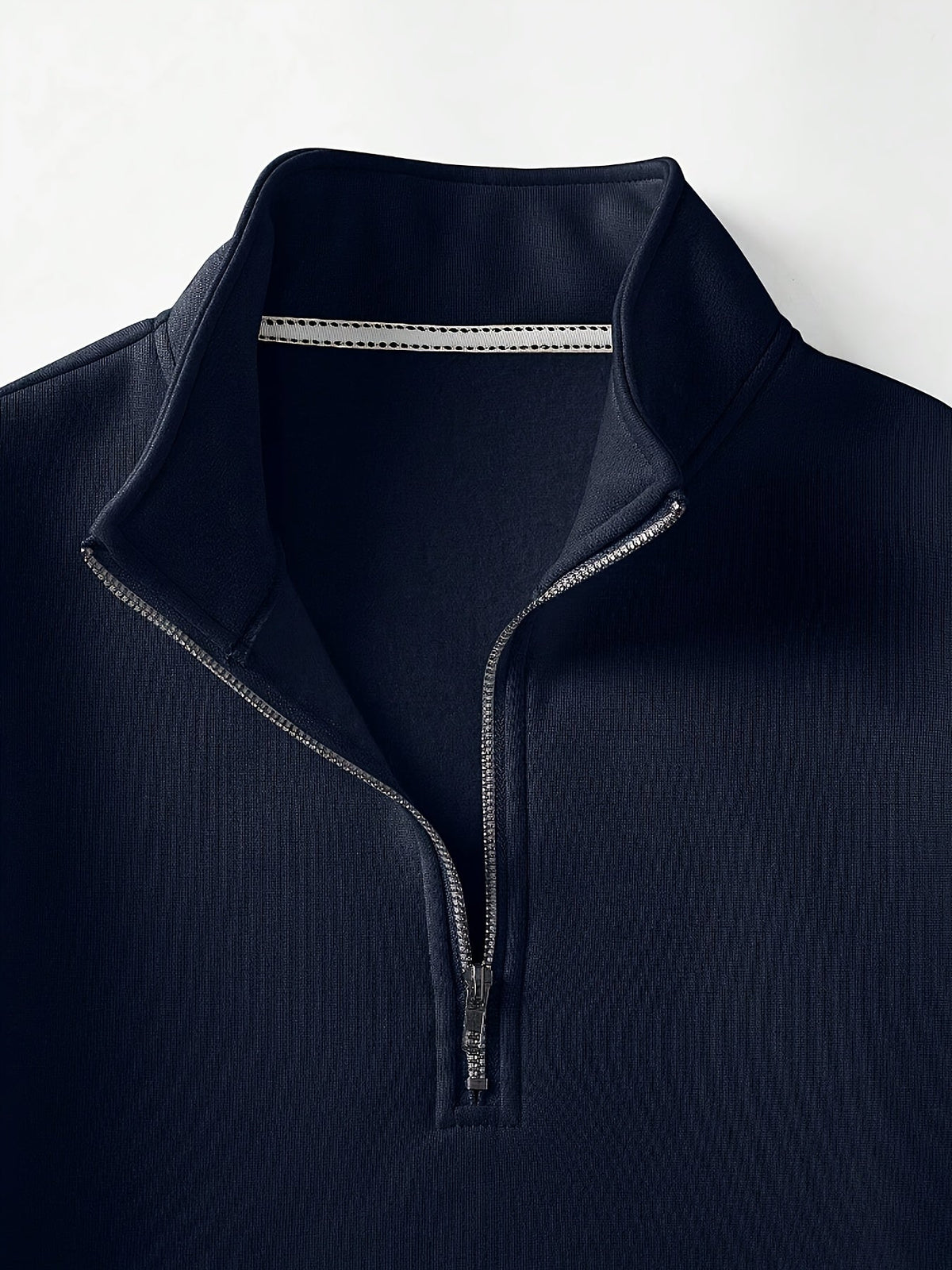 Philippe - Pull Moderne Ample Col Zippé