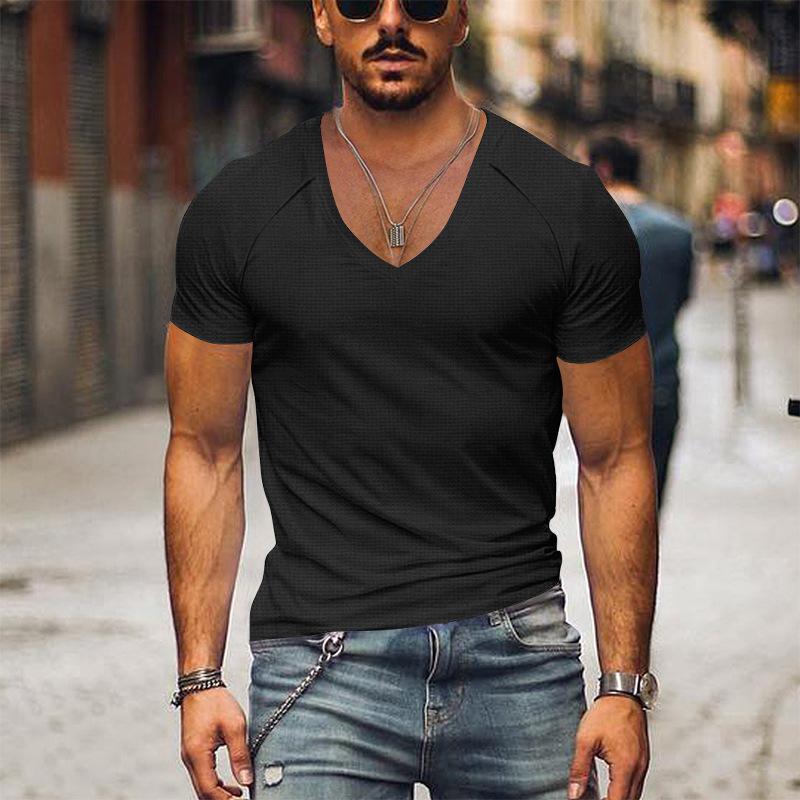 Benoît - T-Shirt Col V Confortable Homme