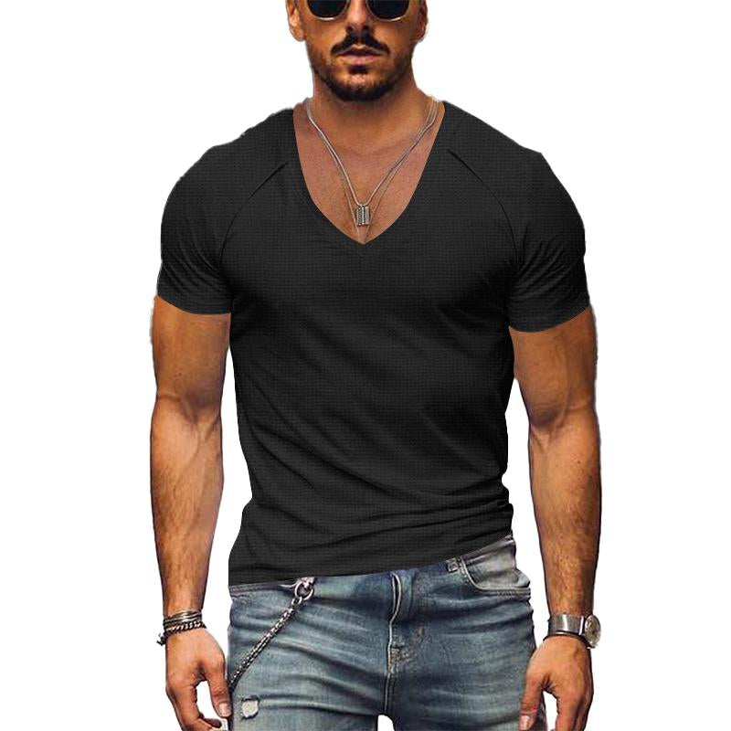 Benoît - T-Shirt Col V Confortable Homme