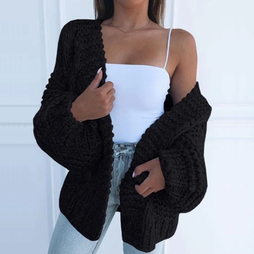 Chloé - Cardigan Élégant Oversize Grosse Maille