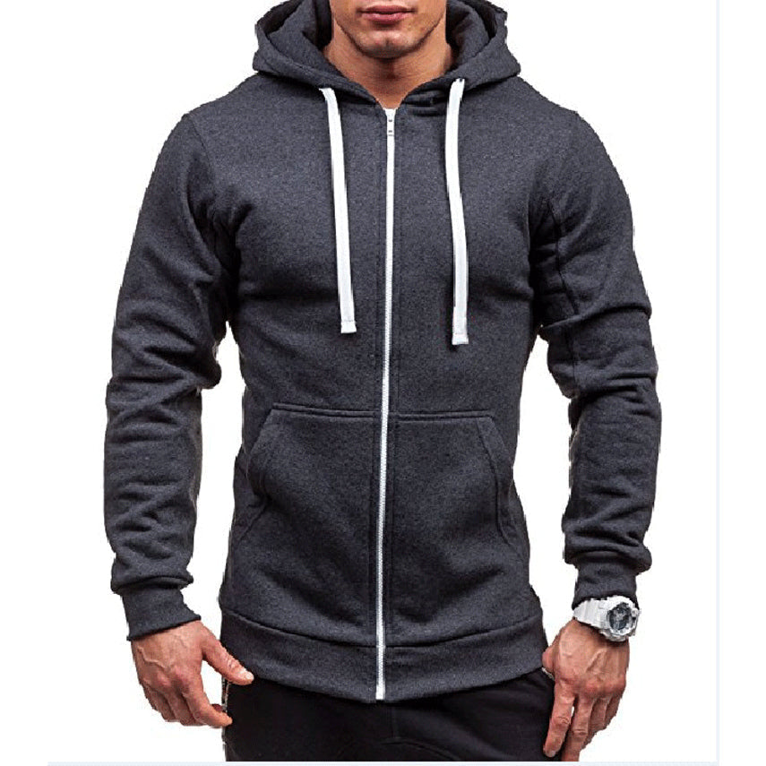 Damien - Hoodie Chic Zippé Cordon