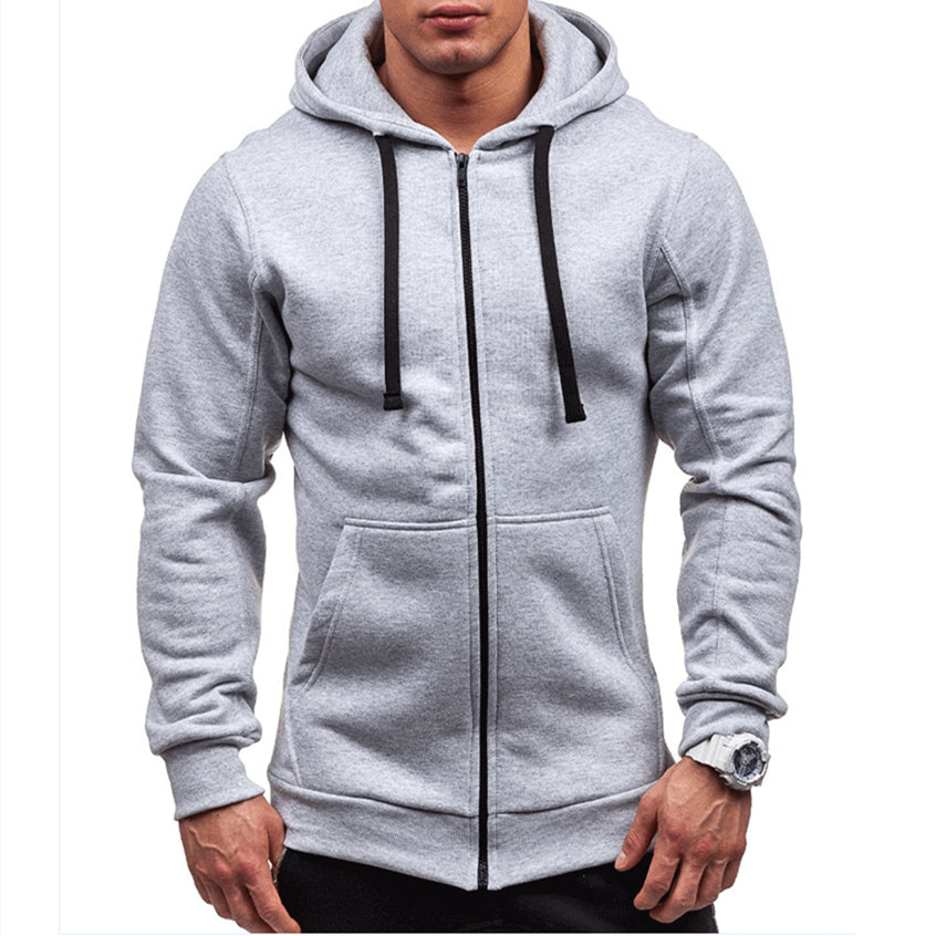 Damien - Hoodie Chic Zippé Cordon