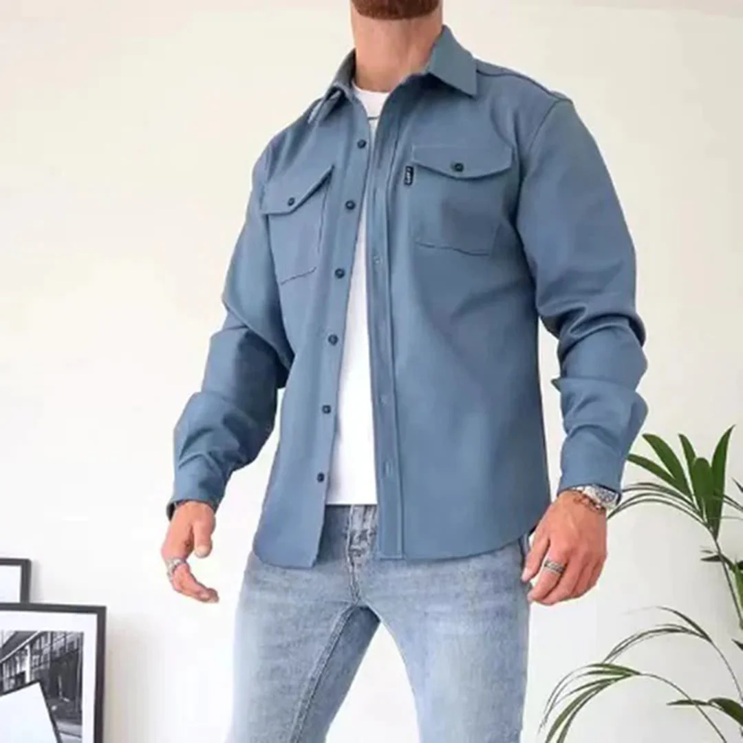 Marc - Chemise Élégante Boutonnée Poches