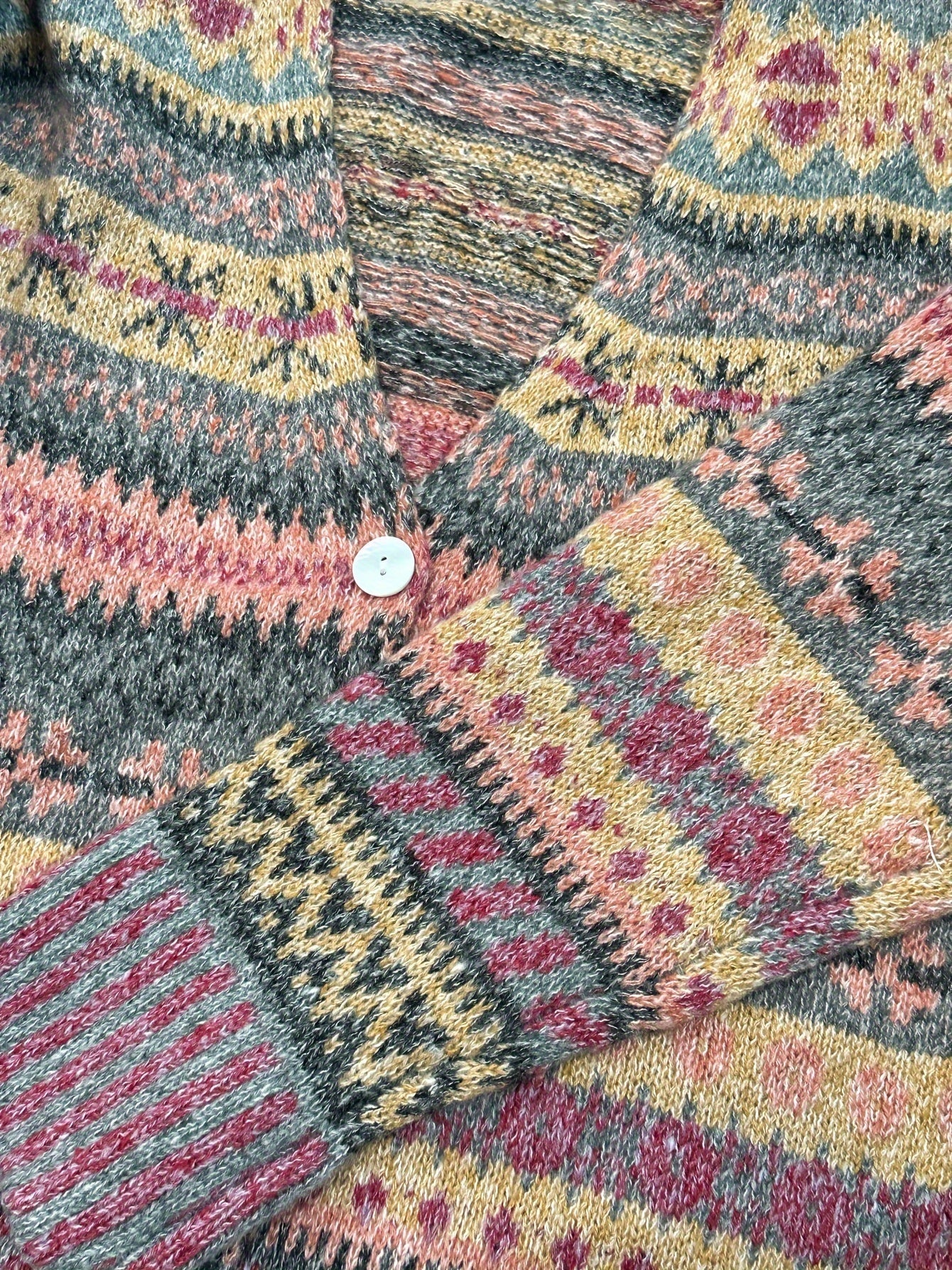 Sophie - Gilet Élégant Bohème Jacquard