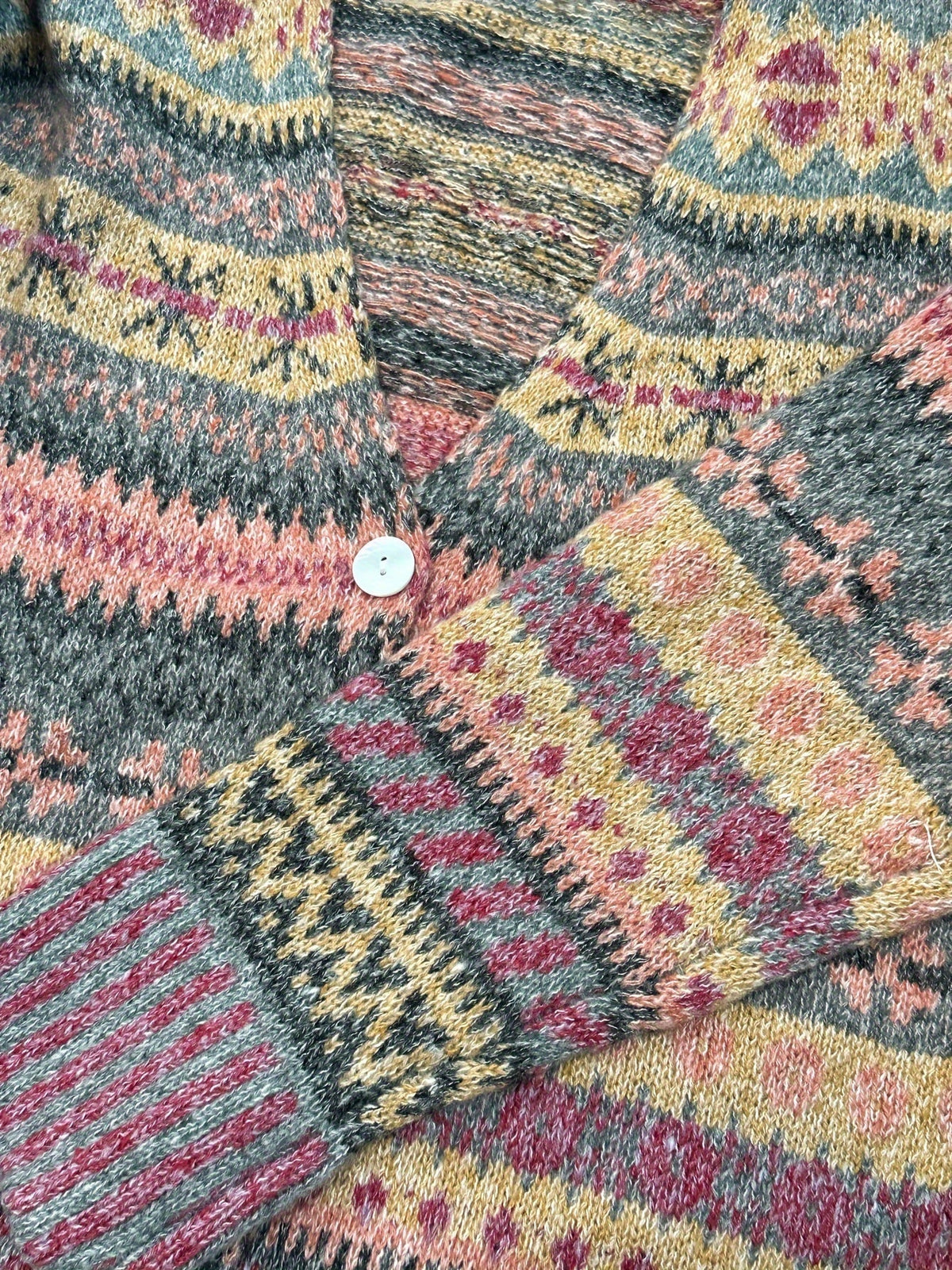 Sophie - Gilet Élégant Bohème Jacquard