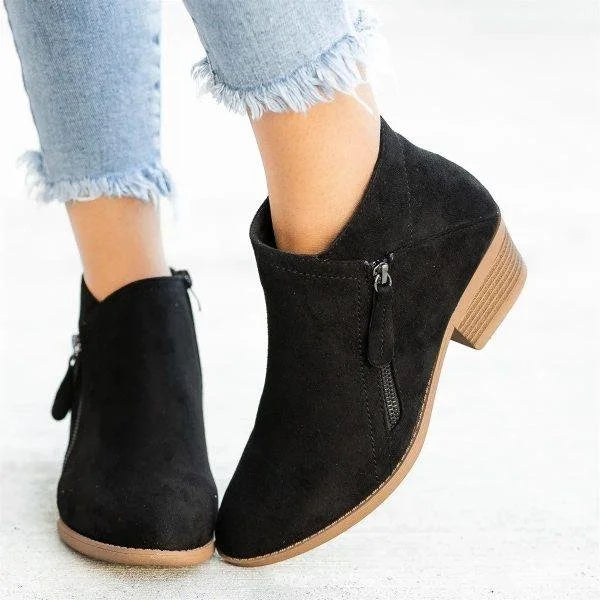 Anna - Femme Talons en cuir confortables