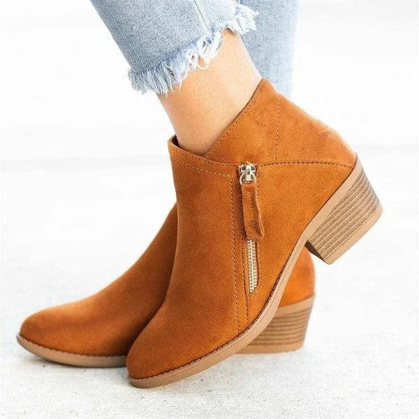 Anna - Femme Talons en cuir confortables