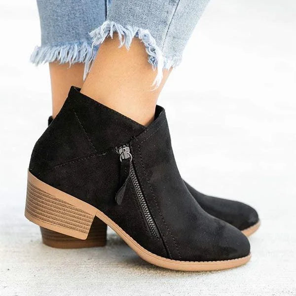 Anna - Femme Talons en cuir confortables