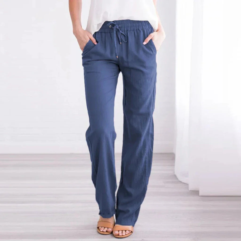 Valérie - Pantalon D'Été Fluide