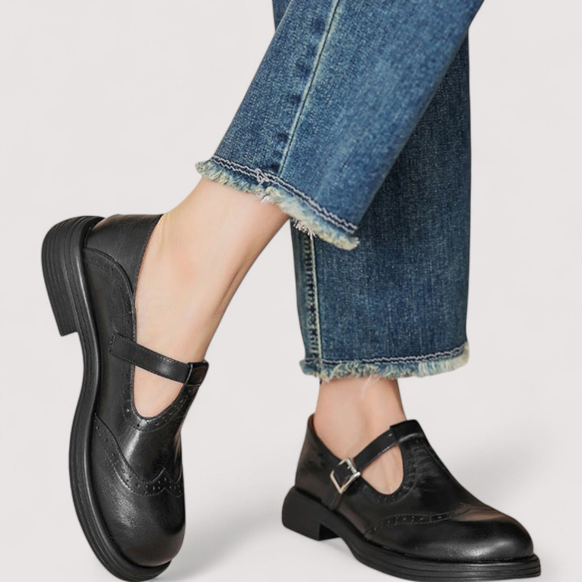 Caroline | Chaussures Mary Jane Élégantes Richelieu