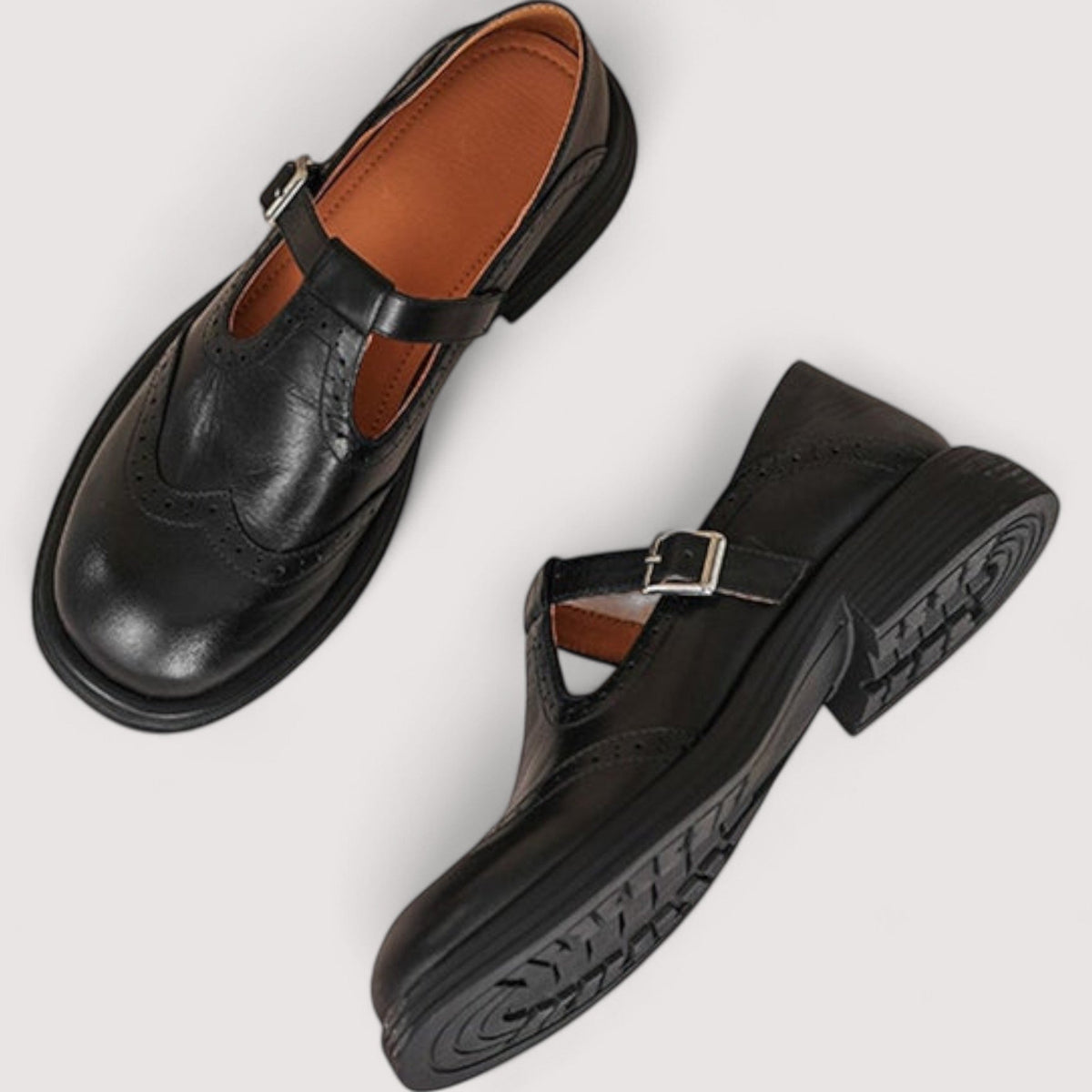 Caroline | Chaussures Mary Jane Élégantes Richelieu