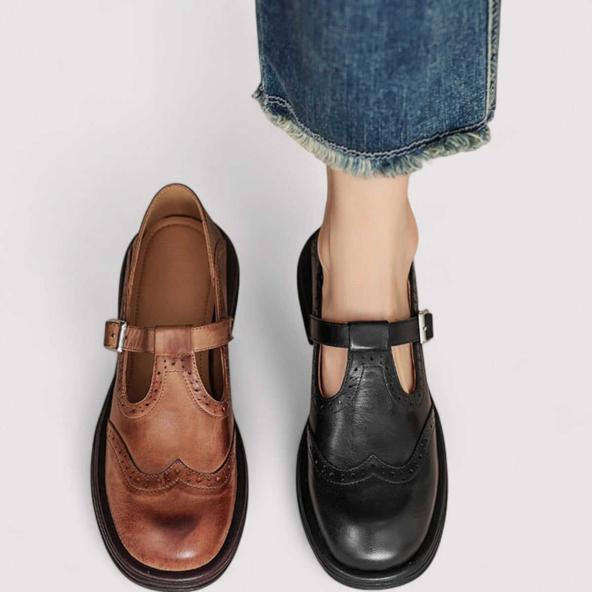 Caroline | Chaussures Mary Jane Élégantes Richelieu