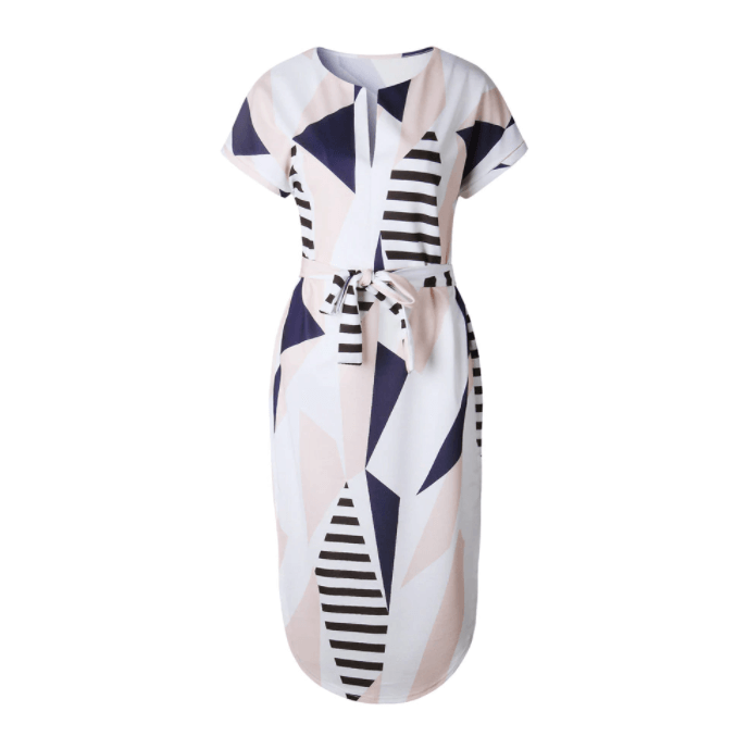 Léa - Robe Midi D'Été Chic