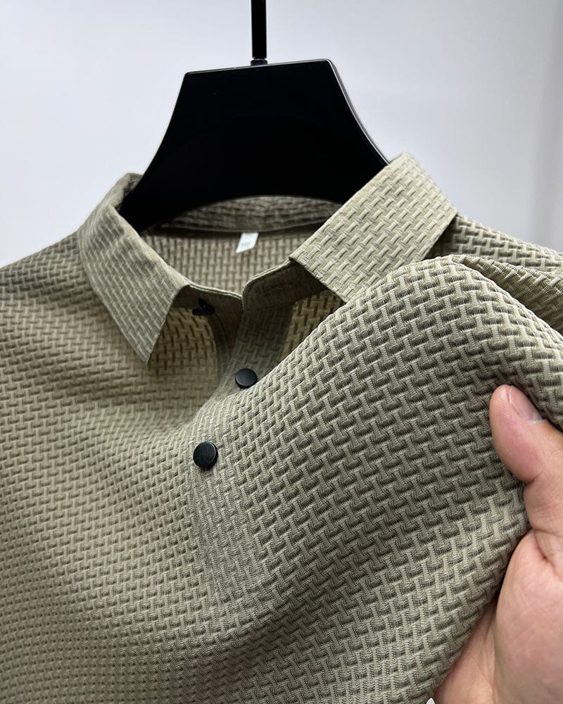 Polo Structuré Moderne pour Homme | Manches Longues 4