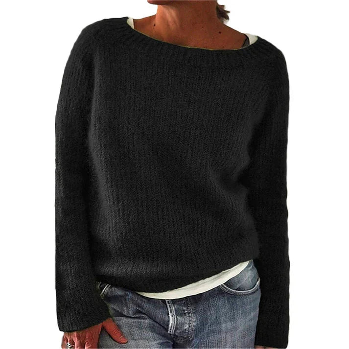 Chloé - Pull Flatteur Maille Col Bateau