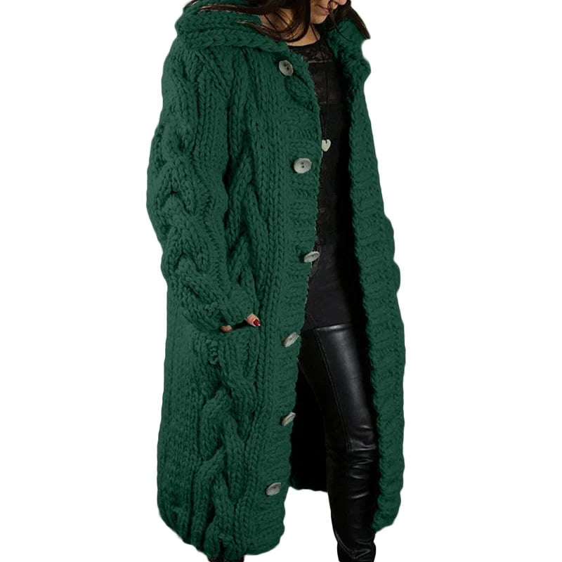 Camille - Gilet Élégant Long Torsadé