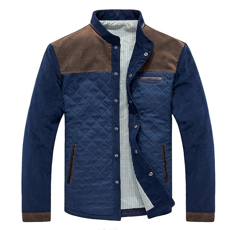 Patrick - Veste Élégante Matelassée Col Montant