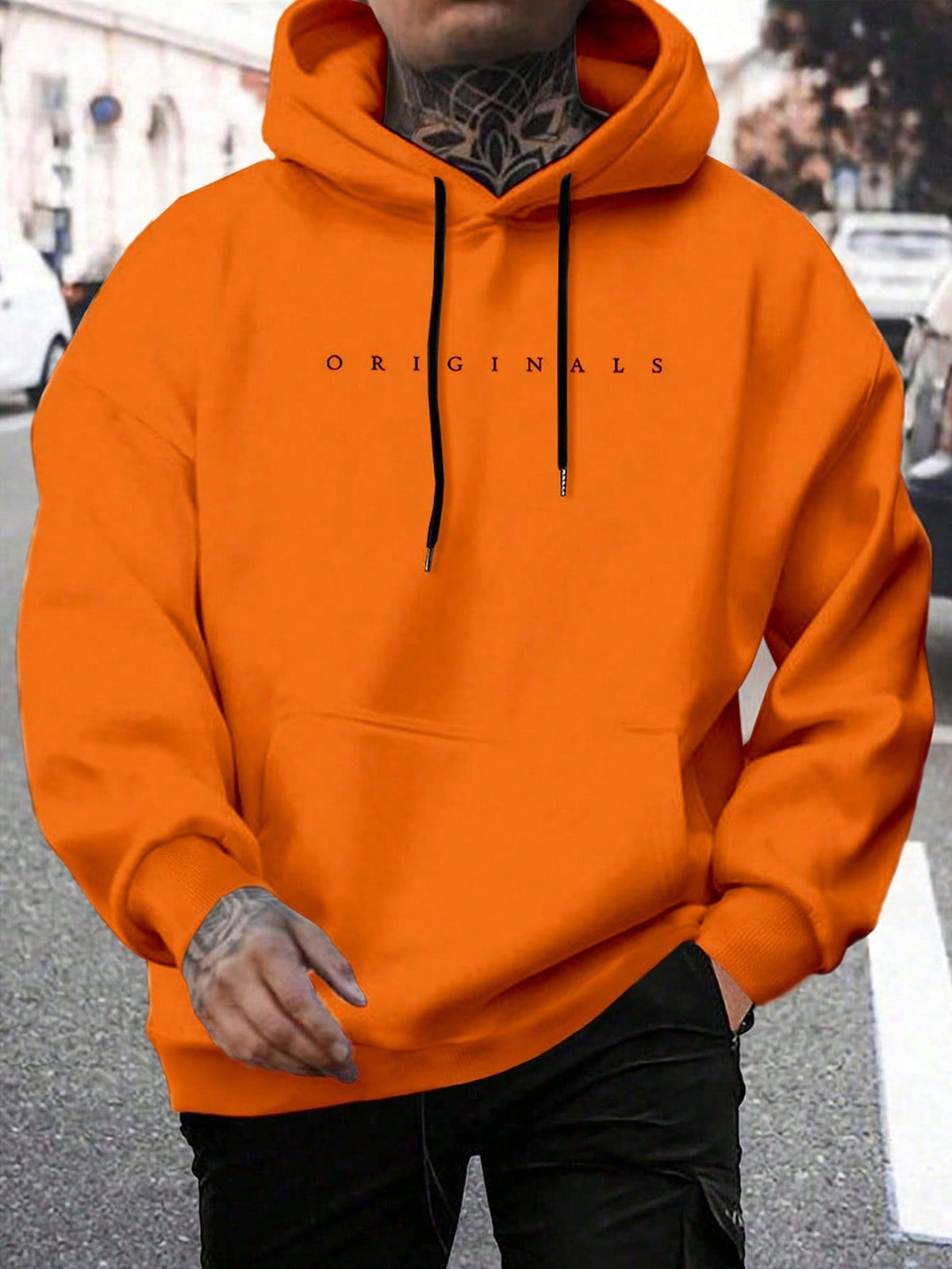 Laurent - Hoodie Chic Oversize Imprimé