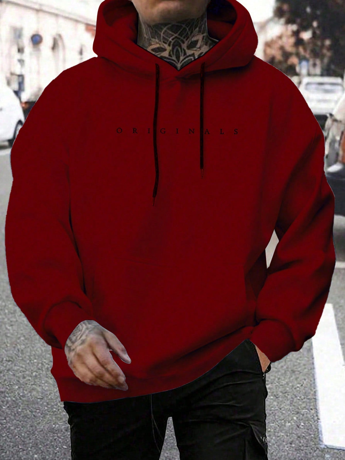 Laurent - Hoodie Chic Oversize Imprimé