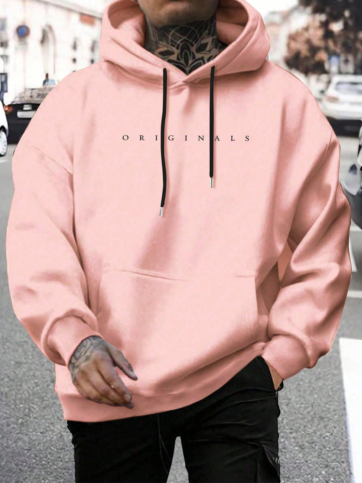 Laurent - Hoodie Chic Oversize Imprimé