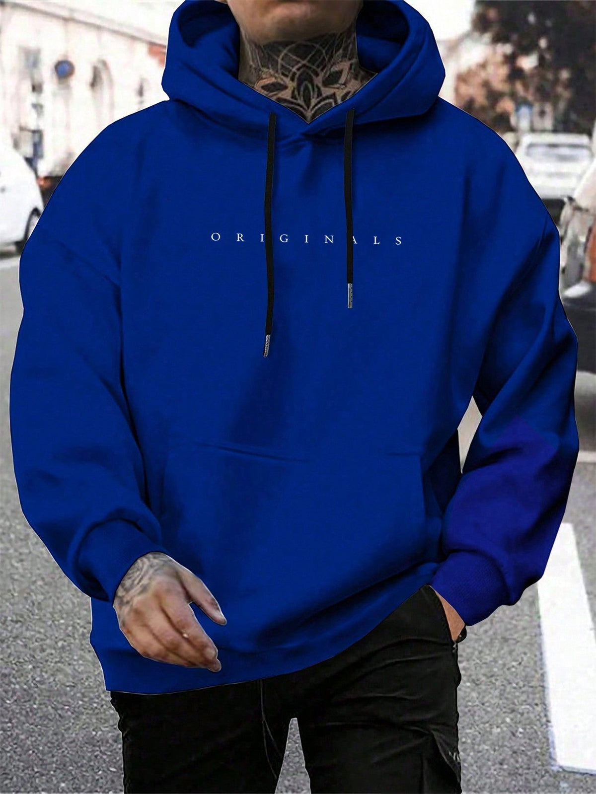 Laurent - Hoodie Chic Oversize Imprimé