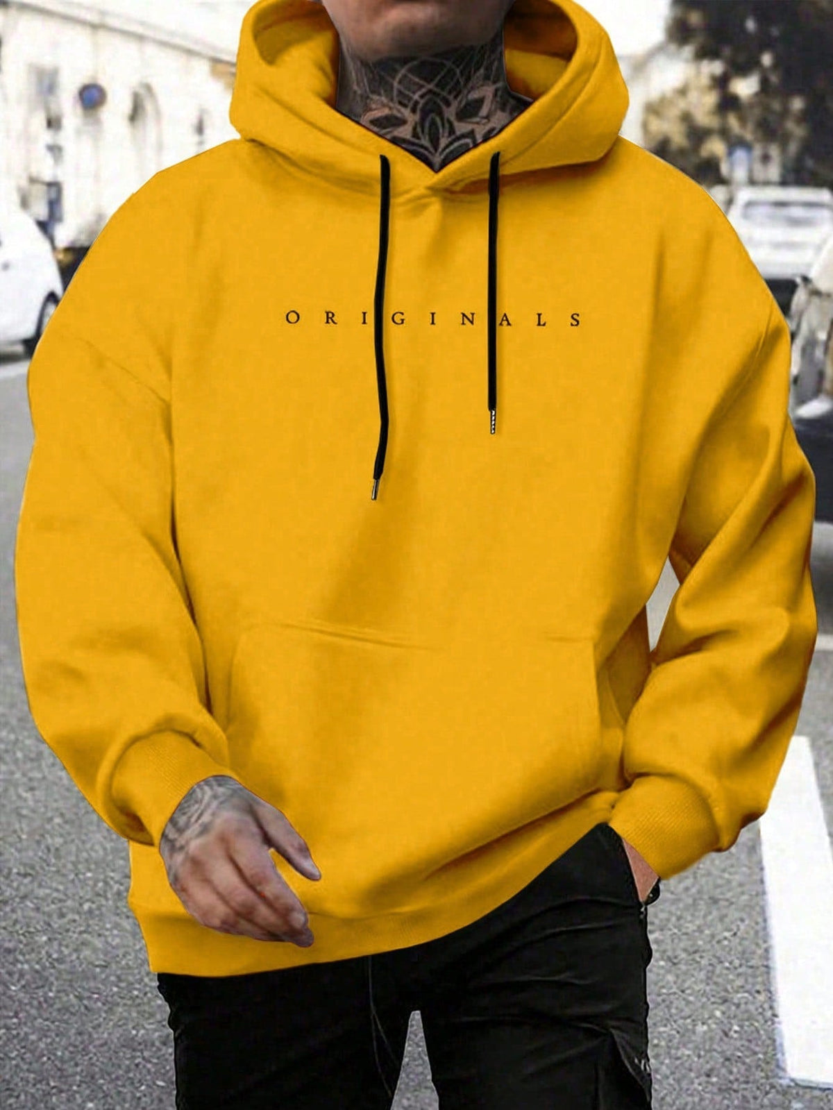 Laurent - Hoodie Chic Oversize Imprimé