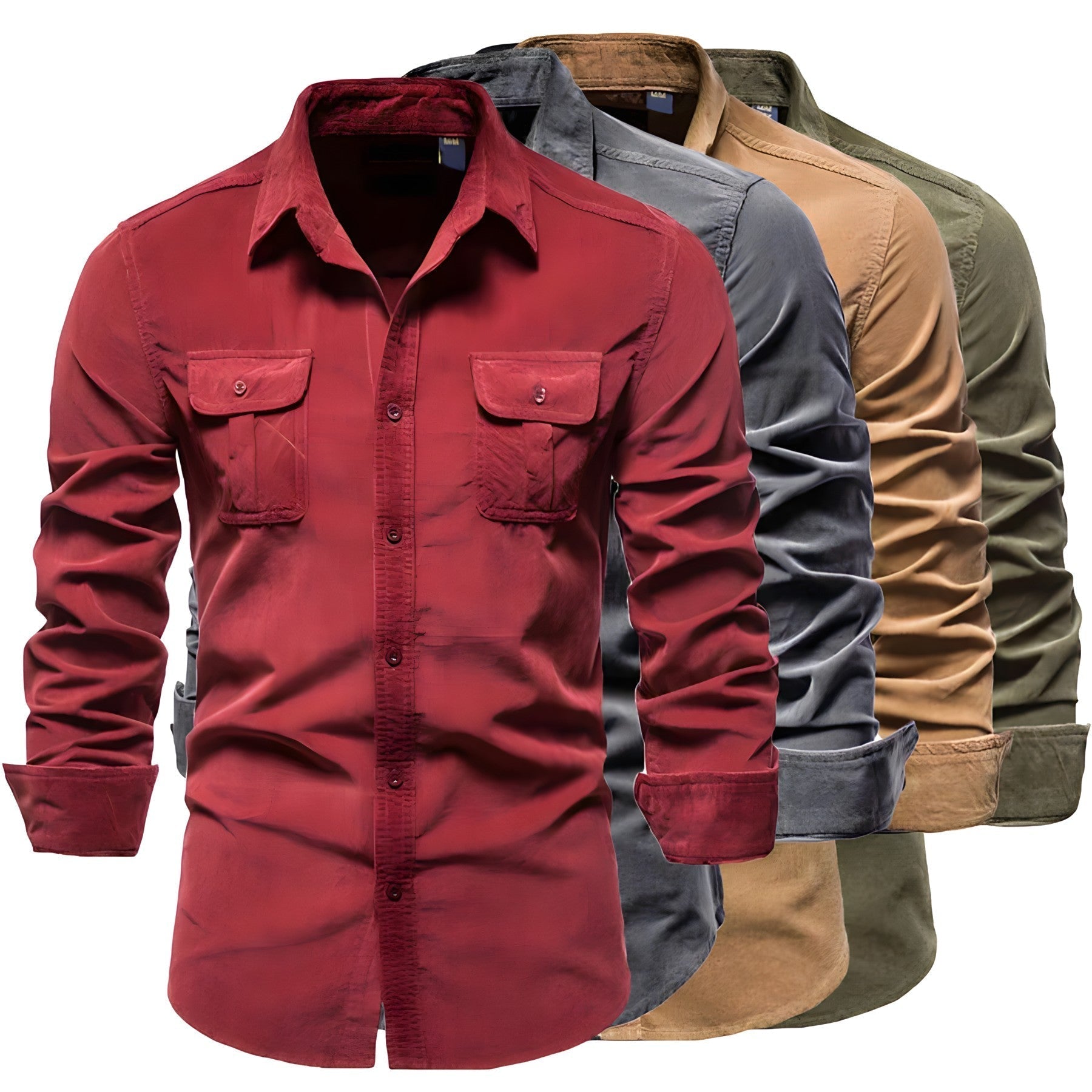 Javier - Chemise Cargo Stylée Homme