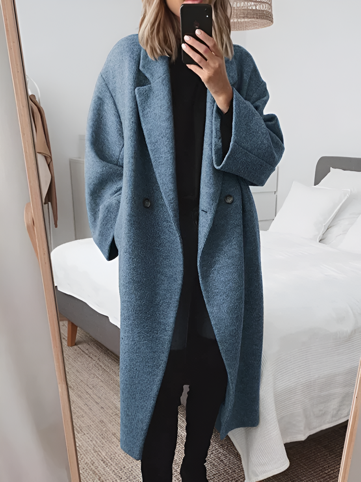 Corinne | Manteau Élégant Long Oversize