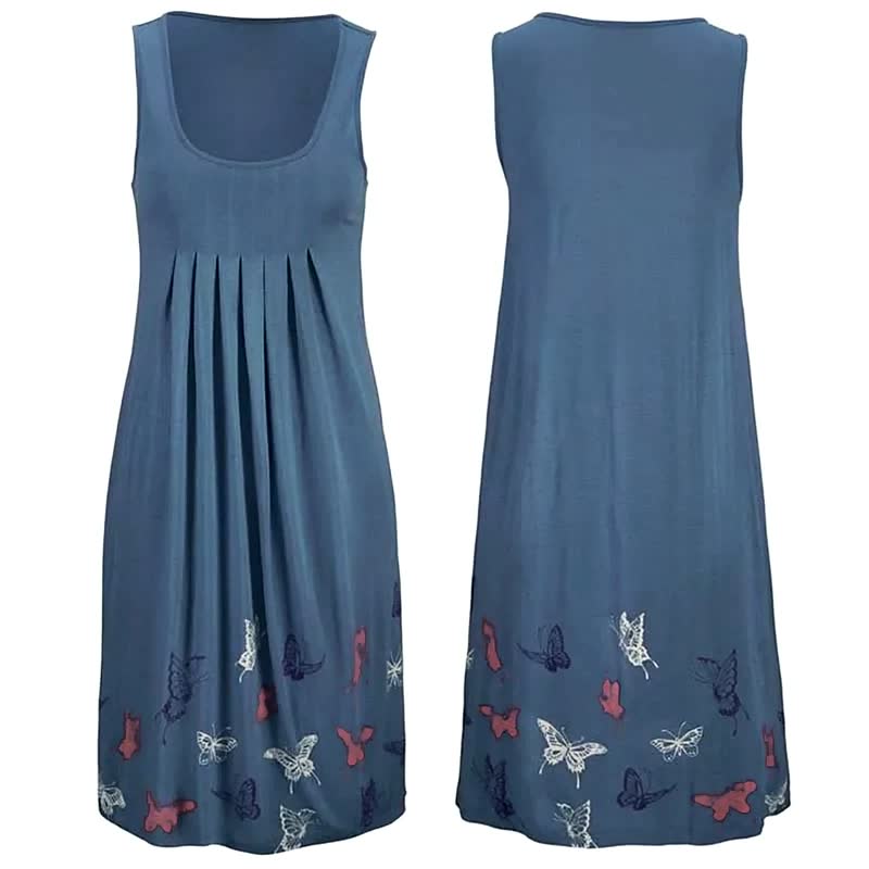 Sandrine - Robe Midi D'Été Légère