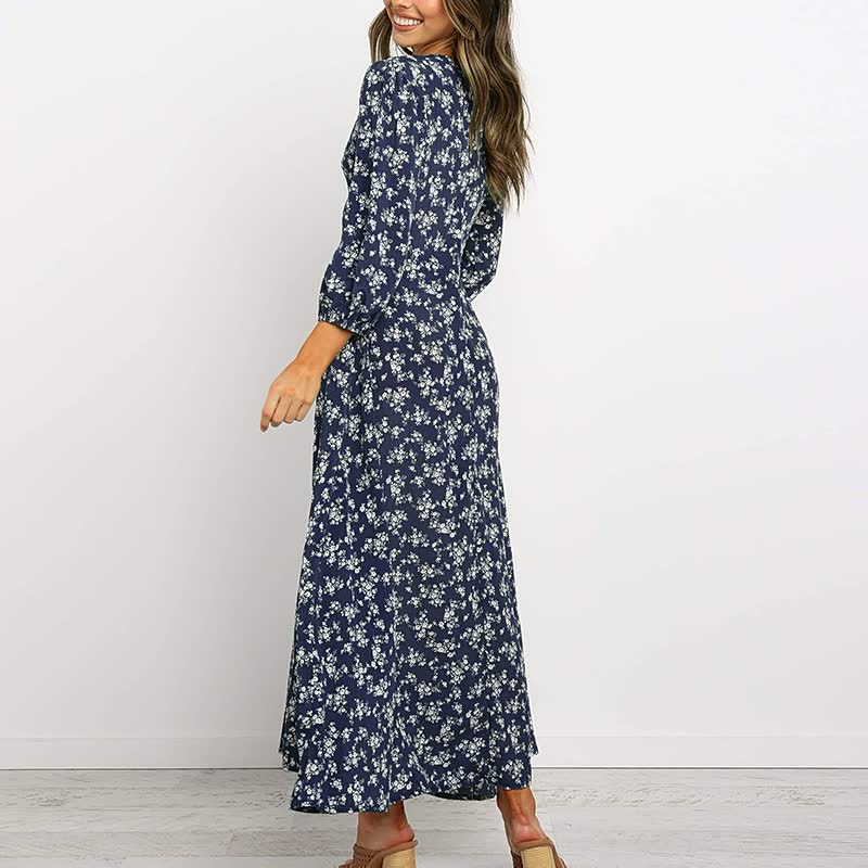 Delphine - Robe Maxi D'Été Élégante