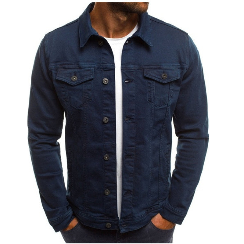Fernando - Veste Denim Casual Homme