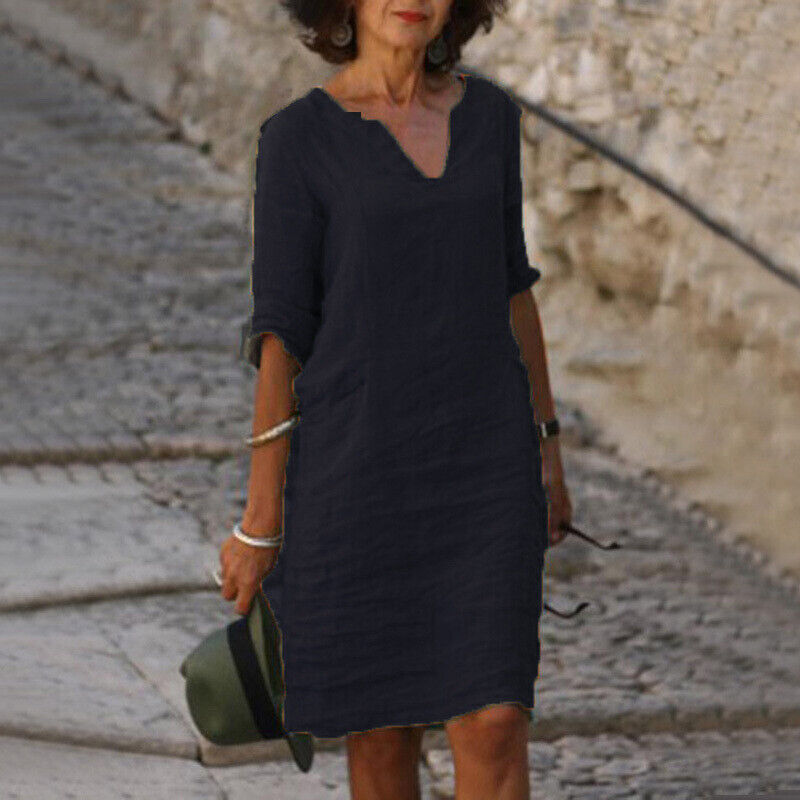 Caroline - Robe Confortable D'Été