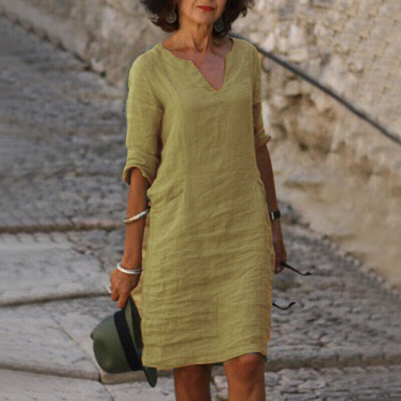 Caroline - Robe Confortable D'Été