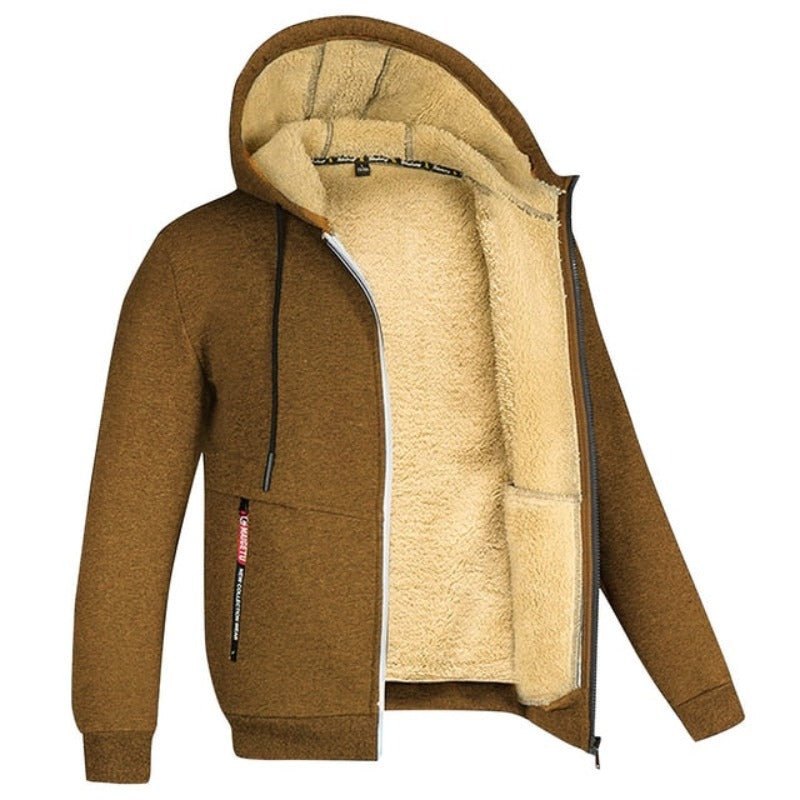 Thomas - Veste Chic Zippée à Capuche