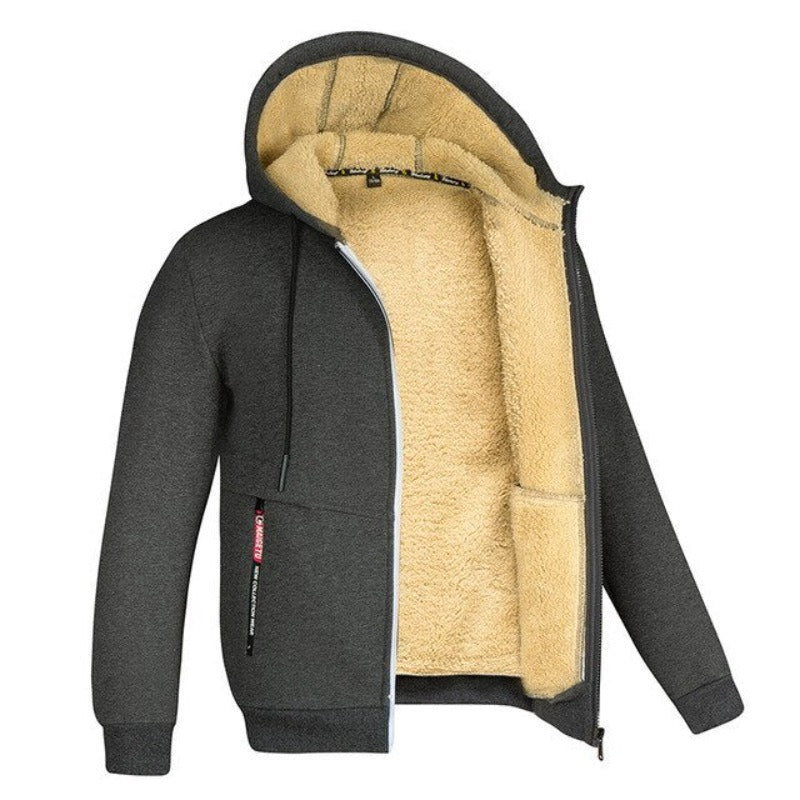 Thomas - Veste Chic Zippée à Capuche