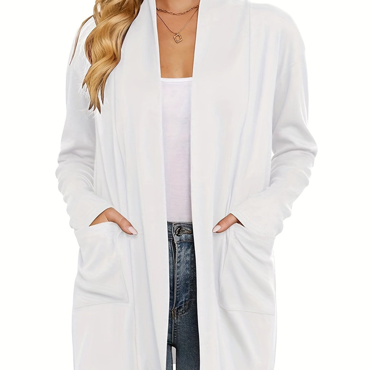 Sylvie - Gilet Chic Long Ouvert