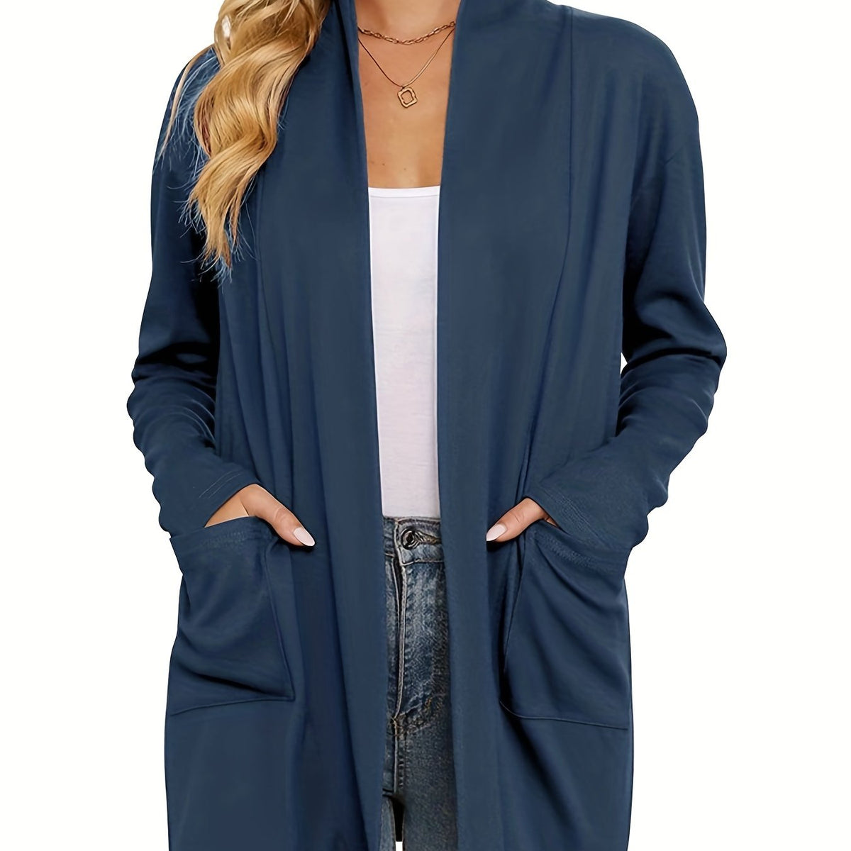 Sylvie - Gilet Chic Long Ouvert