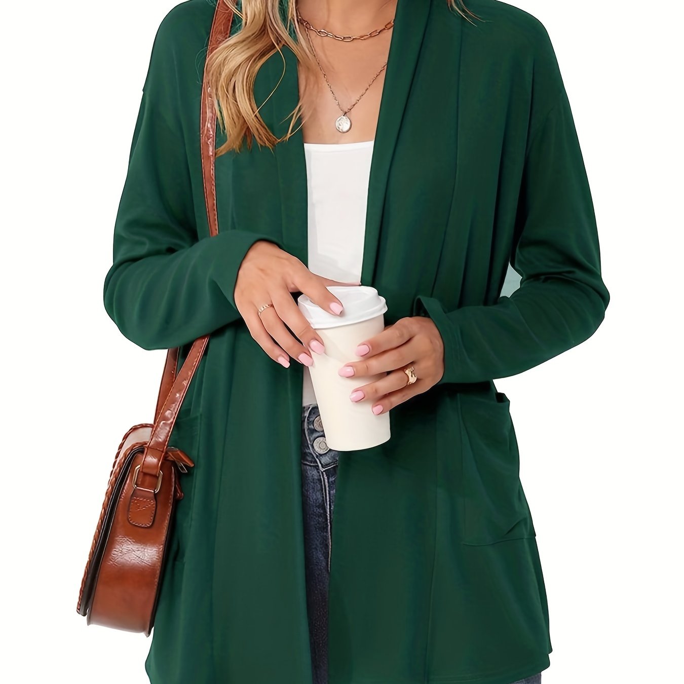 Sylvie - Gilet Chic Long Ouvert