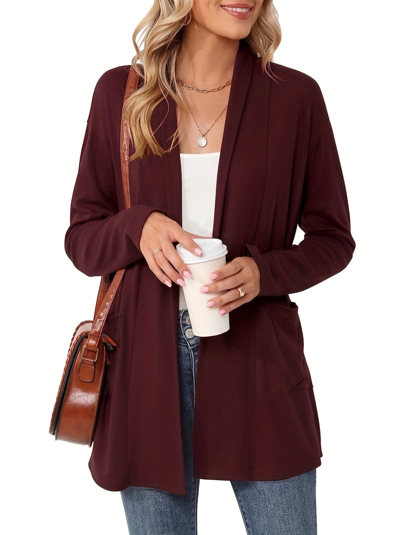 Sylvie - Gilet Chic Long Ouvert