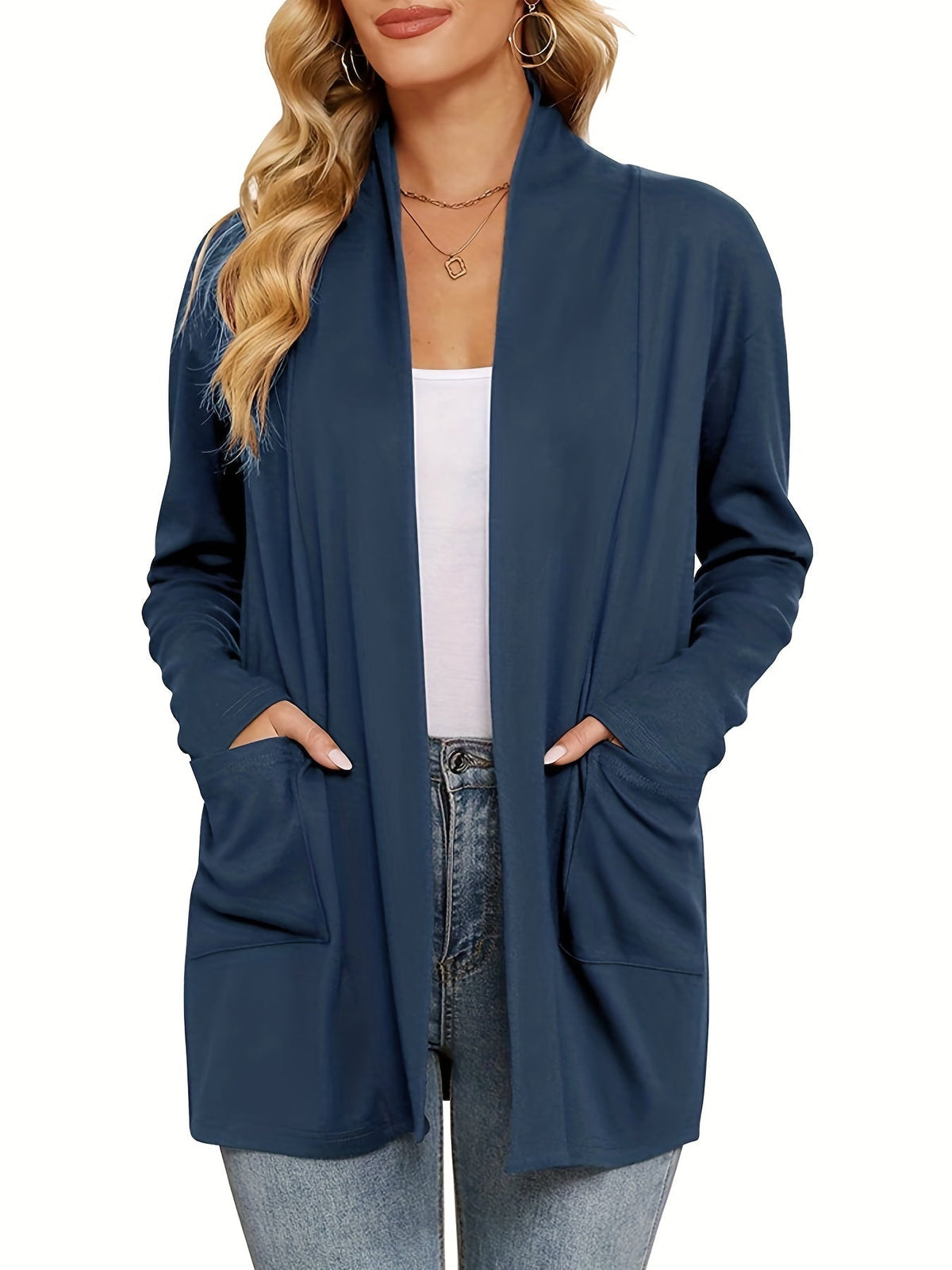 Sylvie - Gilet Chic Long Ouvert