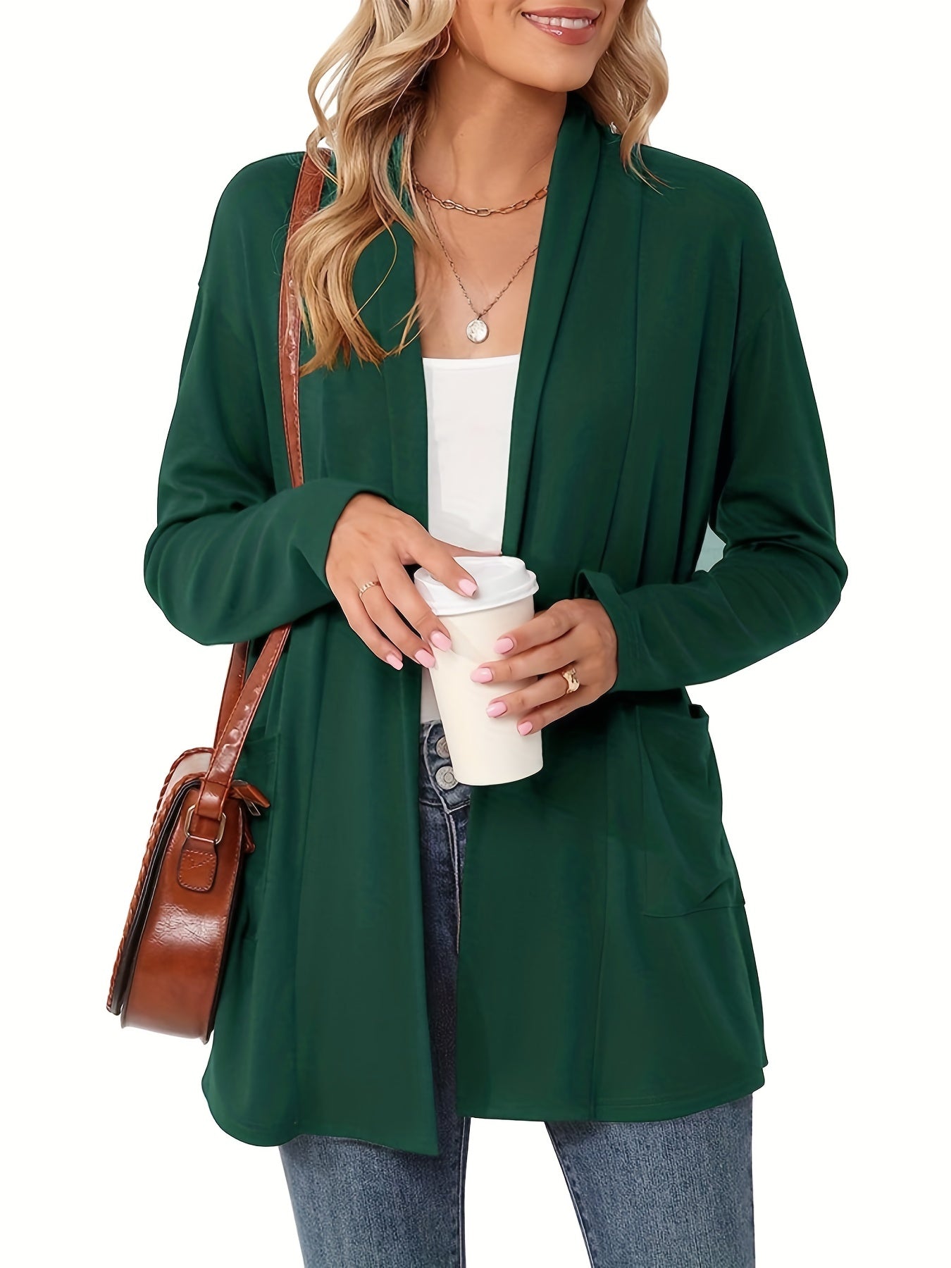 Sylvie - Gilet Chic Long Ouvert