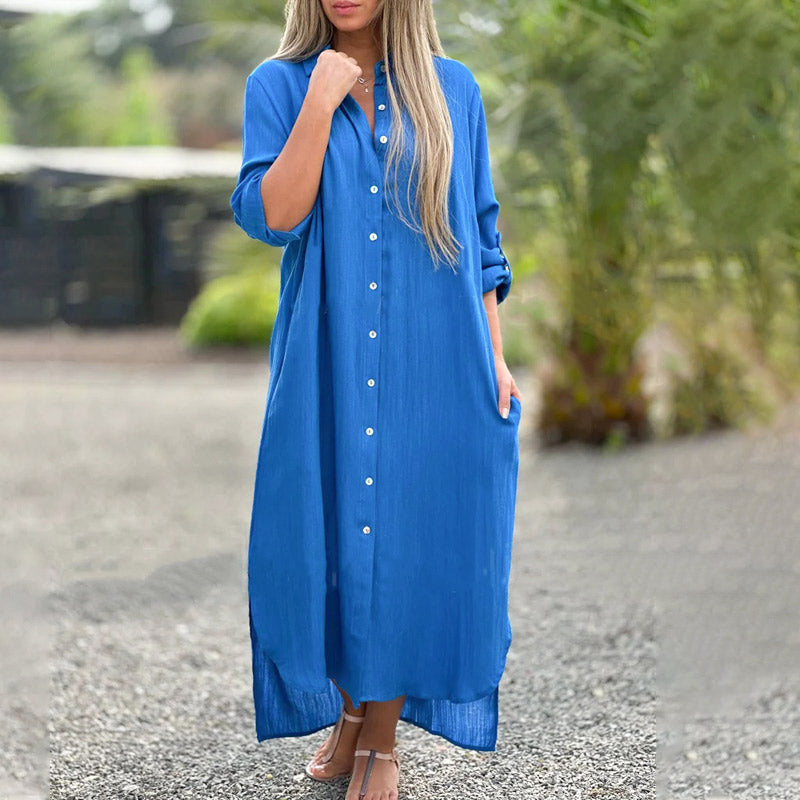 Stéphanie - Robe Maxi D'Été Fluide