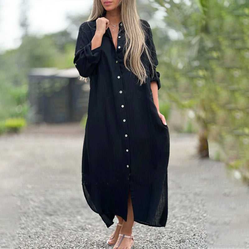 Stéphanie - Robe Maxi D'Été Fluide