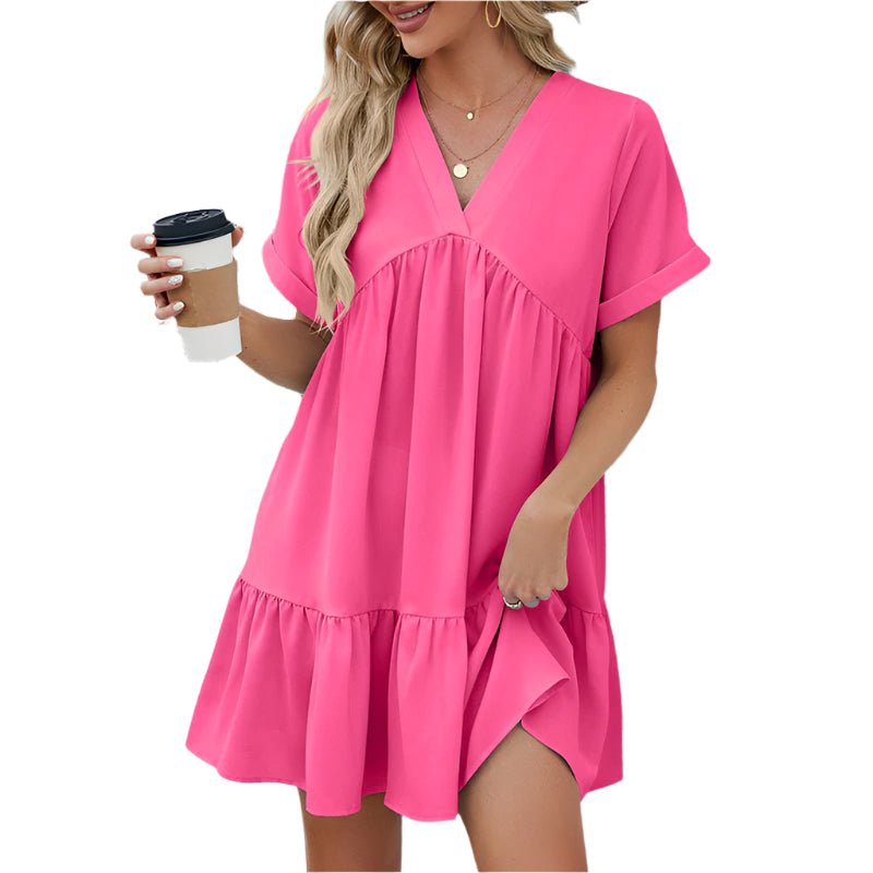 Julie - Robe Mini Légère D'Été