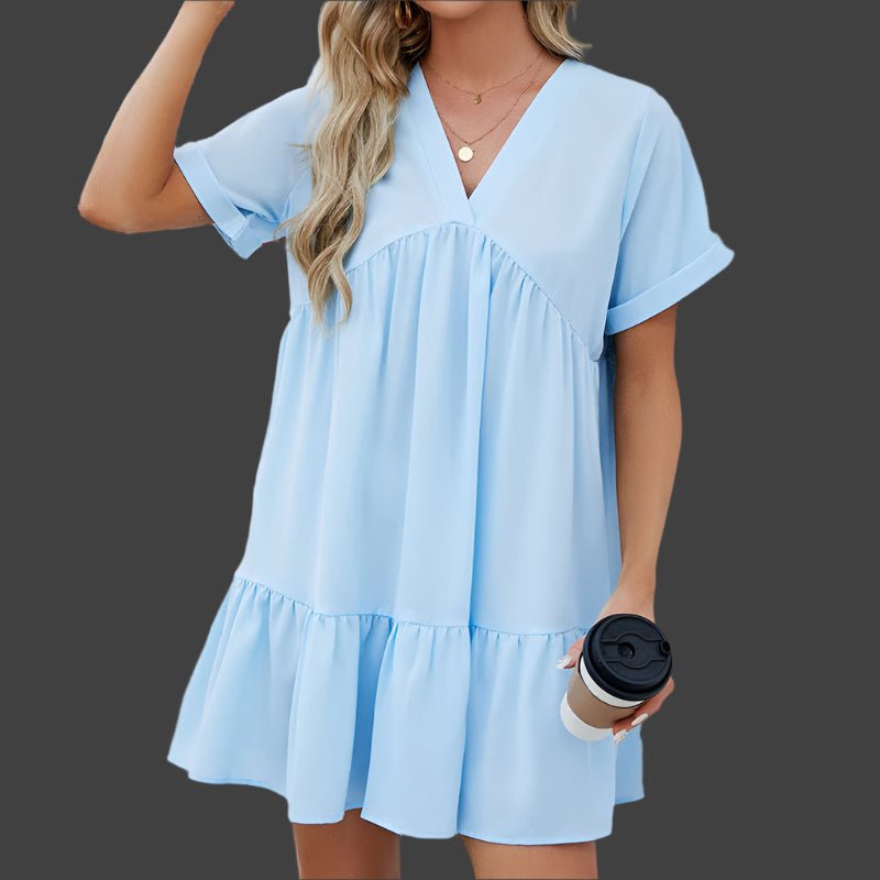 Julie - Robe Mini Légère D'Été
