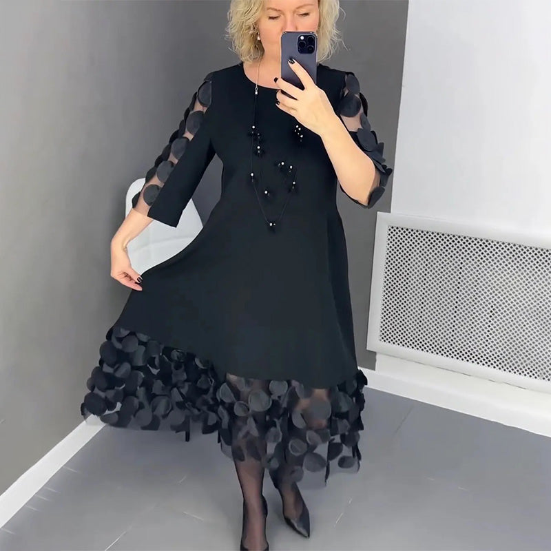 Fabienne - Robe Femme à Pois