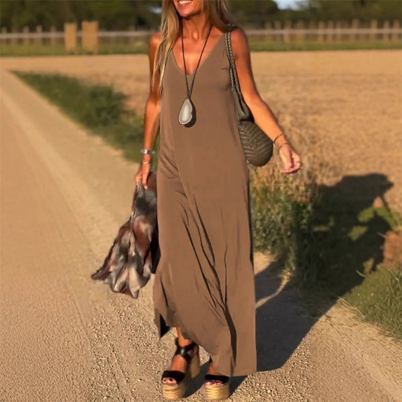 Stéphanie - Robe Maxi Légère D'Été