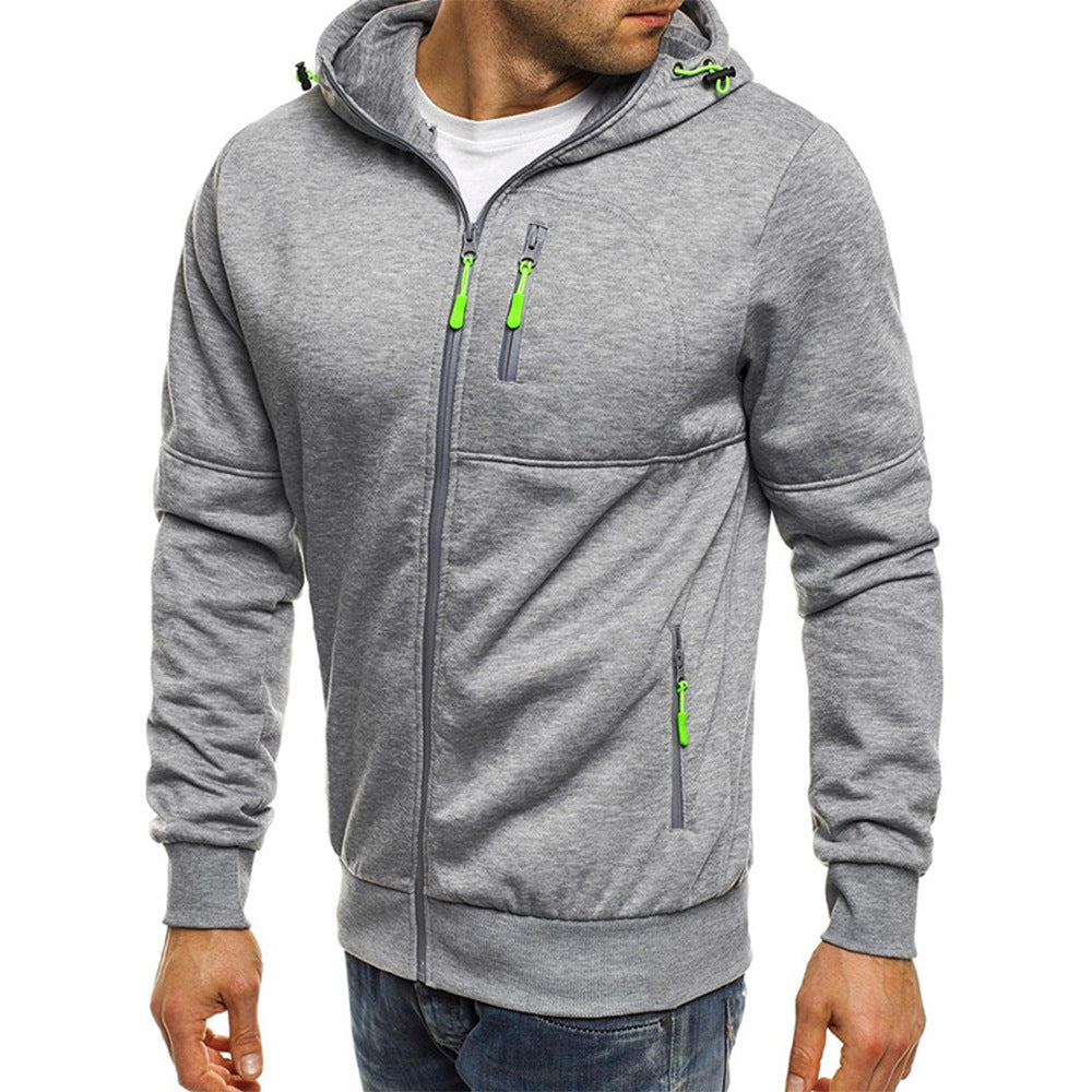 Antoine - Hoodie Chic Zippé à Poches